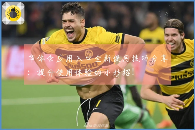 华体会应用入口全新使用技巧分享：提升使用体验的小妙招！